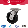 Stainless 6 Inch 240Kg Plate Swivel Plastic Caster